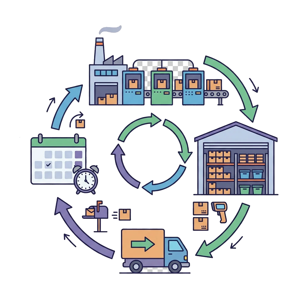 Order management and replenishment workflow